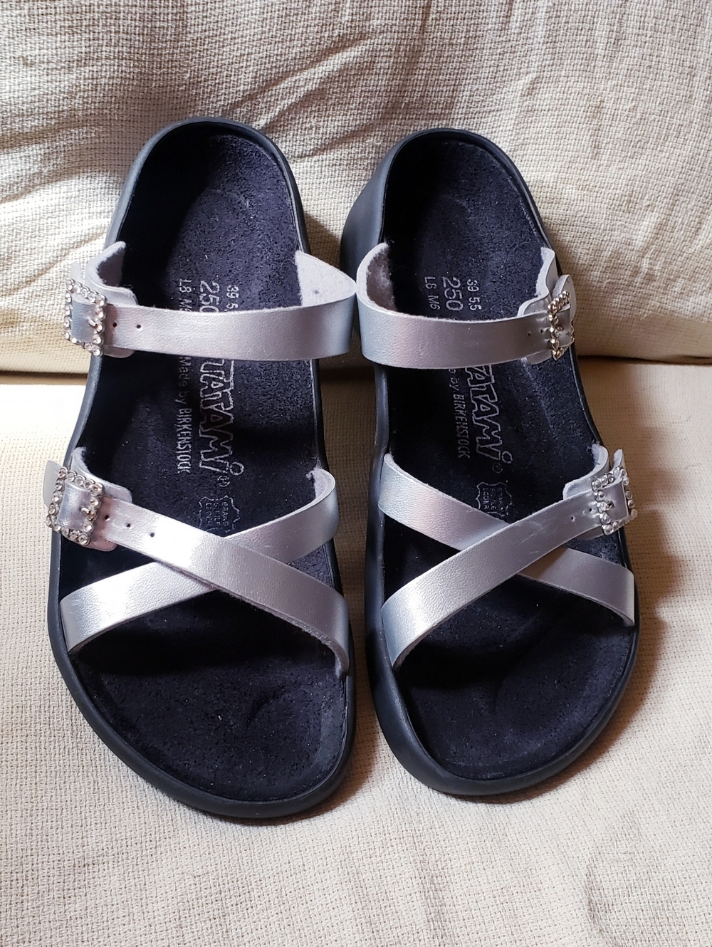 Tatami Birkenstock Silver Metallic 8